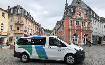 More passengers, more stops: The Wittlich shuttle now also operates as a vaccination transport