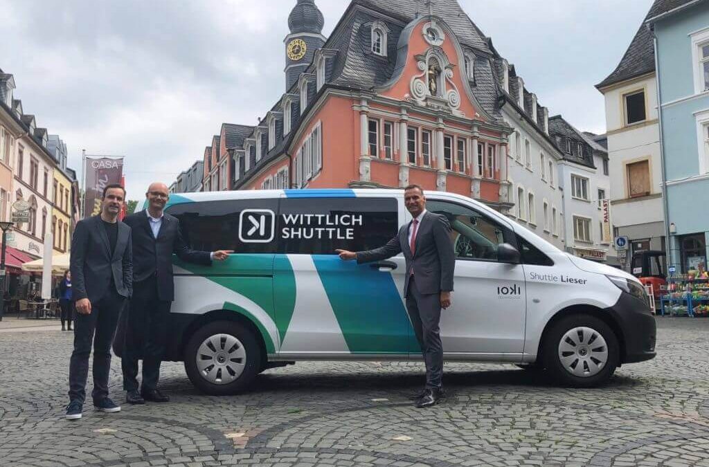 Wittlich Shuttle: ioki startet deutschlandweit ersten digitalen Rufbus