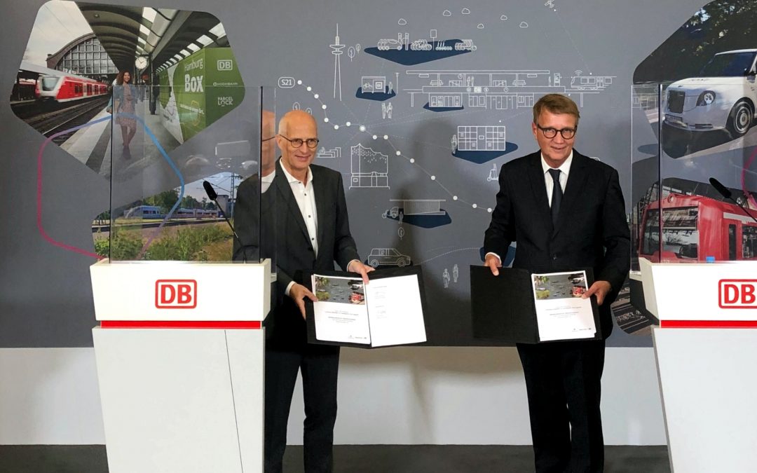 Smart and digital: Deutsche Bahn and City of Hamburg extend Smart City partnership by five years