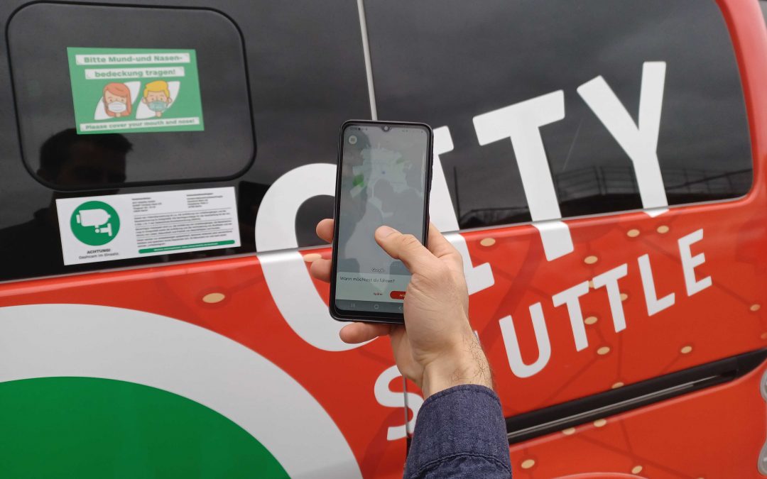 CleverShuttle and ioki launch on-demand service “City Shuttle” in Aschaffenburg