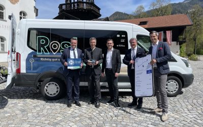 Neues Nahverkehrsangebot im Chiemgau: On-Demand-Service „Rosi“ startet
