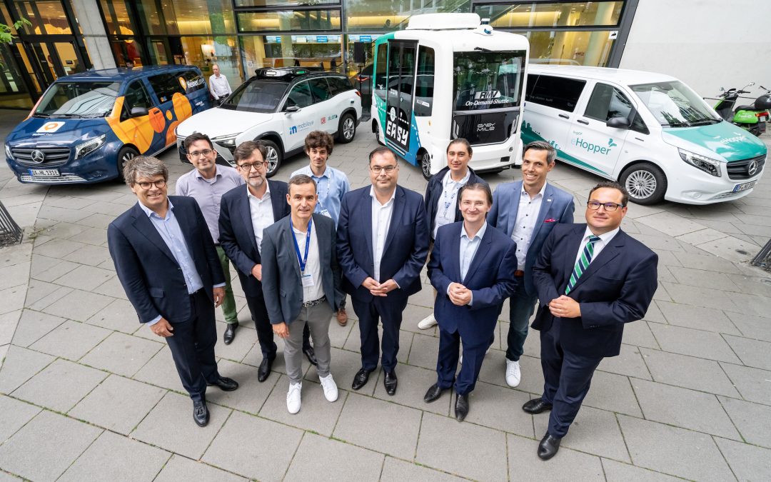 Autonomous ridepooling with software powered by ioki: autonomous shuttle-service in the Rhine-Main area to start in 2023