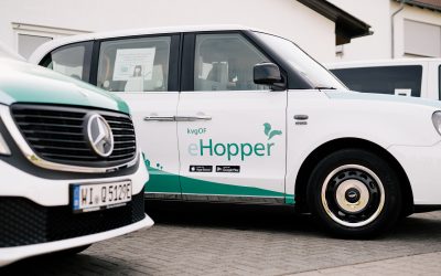 Erfolgreich flexibel: On-Demand-Verkehr Hopper vergrößert Bediengebiet im Landkreis Offenbach