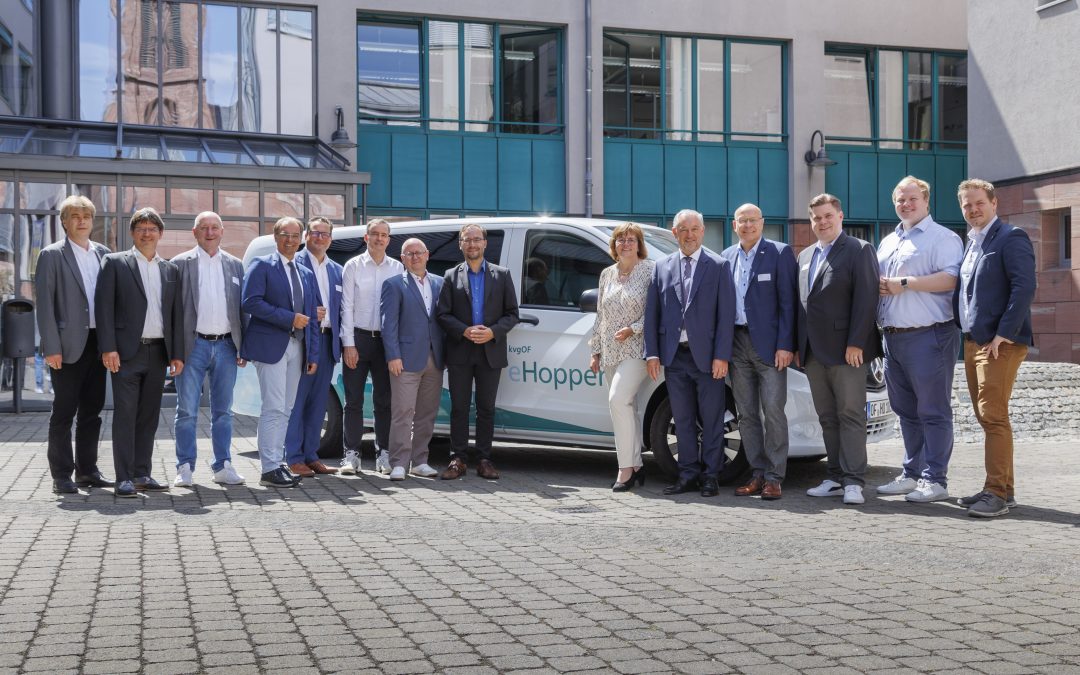 kvgOF Hopper nun größter On-Demand-Verkehr in Hessen