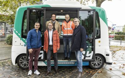 Autonomous on-demand mobility successfully tested: EU pilot project in Frankfurt