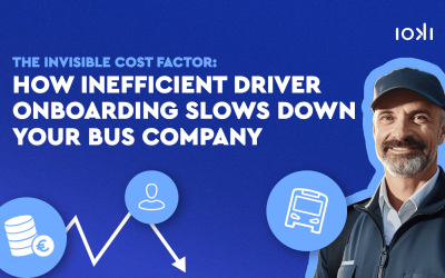 Der unsichtbare Kostenfaktor: Wie ineffiziente Fahrereinarbeitung Ihr Busunternehmen bremst – und ioki Route die Lösung ist